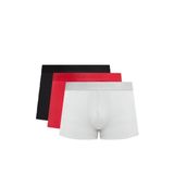 Calvin Klein Erkek Low Rise Trunk Boxer, 3'lü Paket, Karışık Renkler, L Beden