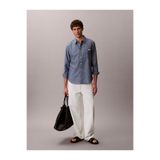 Calvin Klein Erkek LS Chambray Classic Gömlek