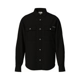 Calvin Klein Erkek Ls Utility Relaxed Fit Gömlek - Siyah