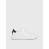 Calvin Klein Erkek Marka Logolu Bağcıklı Kaydırmaz Tabanlı Günlük Beyaz Sneaker HM0HM01288-0K8