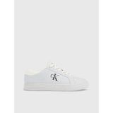 Calvin Klein Erkek Marka Logolu Bağcıklı Kaydırmaz Tabanlı Günlük Gri Sneaker YM0YM00864-PSX