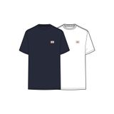 Calvin Klein Erkek Marka Logolu Günlük Kullanıma Uygun Beyaz-Lacivert T-Shirt LV04RD248G 2GY