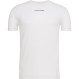 Calvın Kleın Erkek Marka Logolu Organik Pamuklu Günlük Kullanıma Uygun Beyaz T-Shirt LVGMF5K101 100