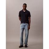 Calvın Kleın Erkek Marka Logolu Organik Pamuklu Polo Yakalı Kısa Kollu Günlük Kullanıma Uygun Şık Görünümlü Lacivert Polo Yaka T-Shirt LV040EM269 Cef - 2XL
