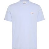 Calvin Klein Erkek Mavi Calvin Klein Ss Badge 30S Jersey Mavi Erkek Tişört