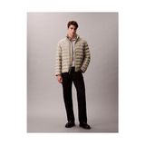 Calvin Klein Erkek Naylon Hooded Mont - XL - Bej
