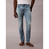 Calvin Klein Erkek Normal Bel Boru Paça Cep Detay Denim Kumaş Mavi Jeans LV04RE700G-2TG - 38 / 32