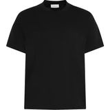 Calvin Klein Erkek Normal Kesim Ck Logo Işlemeli Yuvarlak Yakalı Pamuklu Kısa Kollu Siyah T-Shirt LV04RG220G-UB1