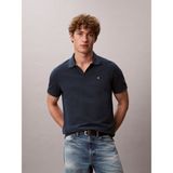 Calvin Klein Erkek Normal Kesim Pamuklu Kısa Kollu Lacivert Polo Yaka T-Shirt LV04RF215G-PQ6