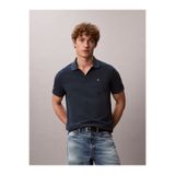 Calvin Klein Erkek Normal Kesim Pamuklu Kısa Kollu Lacivert Polo Yaka T-Shirt