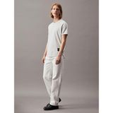 Calvin Klein Erkek Pamuklu Kısa Kollu Yuvarlak Yaka Gri T-Shirt J30J323482-PC8 - 2XL