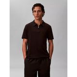 Calvin Klein Erkek Pamuklu Regular Fit Uzun Kollu Polo Yaka Siyah T-Shirt LV04LE255G-UB1