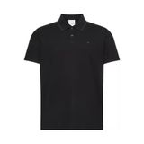 Calvin Klein Erkek Polo Yaka T-shirt, Siyah, S Beden