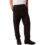 Calvin Klein Erkek Premium Terry Monogram Eşofman Altı, Siyah, 2XL