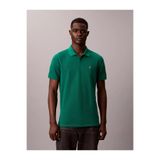 Calvin Klein Erkek Regular Fit %100 Pamuklu CK Logolu Kısa Kollu Yeşil T-Shirt