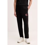 Calvin Klein Erkek Regular Fit Beli ve Paçası Lastikli %100 Pamuklu Siyah Eşofman Altı LV04RE256G-UB1 - XL