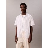 Calvin Klein Erkek Regular Fit Ck Logo Işlemeli Yuvarlak Yakalı Kısa Kollu Beyaz T-Shirt LV04LB275G-YAF - 2XL