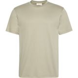 Calvin Klein Erkek Regular Fit Ck Logo Işlemeli Yuvarlak Yakalı Kısa Kollu Haki T-Shirt LV04LB275G-LKJ - 2XL