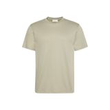 Calvin Klein Erkek Regular Fit CK Logo İşlemeli Yuvarlak Yakalı Kısa Kollu Haki T-Shirt