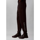 Calvin Klein Erkek Regular Fit Logo Baskılı Beli ve Paçası Lastikli Siyah Eşofman Altı LV04LF236G-UB1