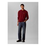 Calvin Klein Erkek Regular Fit Pamuklu Bisiklet Yaka Uzun Kollu Kırmızı Sweatshirt LV04RC296G-WCV