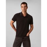 Calvin Klein Erkek Regular Fit Pamuklu Kısa Kollu Siyah T-Shirt LV04LC239G-UB1 - 2XL
