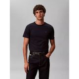 Calvin Klein Erkek Regular Fit Yuvarlak Yakalı Pamuklu Kısa Kollu Lacivert T-Shirt LV04LC240G-CEF - 2XL