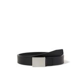 Calvin Klein Erkek Resmi plaka 3,5 cm Kemer,Schwarz,80
