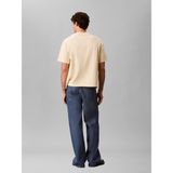 Calvin Klein Erkek Sarı Calvin Klein Ss 16S Lınen Applıqu, Tgy Sarı Erkek T-Shirt