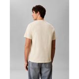 Calvin Klein Erkek Sarı Calvin Klein Ss Hero Monologo Tee, 486 Sarı Erkek T-Shirt