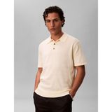Calvin Klein Erkek Sarı Calvin Klein Ss Supıma Cotton Pol, Zrk, S Sarı Erkek T-Shirt - XL
