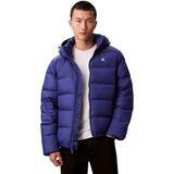 Calvin Klein Erkek Şişme Mont, Naylon, Fermuarlı, Kapüşonlu