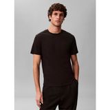 Calvin Klein Erkek Siyah Calvin Klein Ss Slım Supıma Logo, Ub1 Siyah Erkek T-Shirt