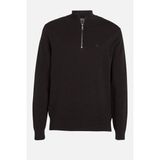 Calvin Klein Erkek Siyah Fermuarlı Kazak - 2XL