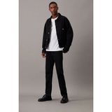 Calvin Klein Erkek Siyah Relaxed Denim Ceket