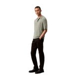 Calvin Klein Erkek SLIM REFINED COTTON STRETCH TROU Pantolon Black 3232