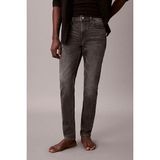 Calvin Klein Erkek Slim Taper Hearst Dar Paça Jean Pantolon - Gri - 31 / 32