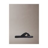 Calvin Klein Erkek Square Molded Xcross Sandalet - Siyah