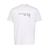 Calvin Klein Erkek Ss 30's Grafik Detaylı T-Shirt - Beyaz - M