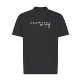 Calvin Klein Erkek Ss 30's Grafik Detaylı T-Shirt - Siyah - M