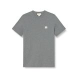 Calvin Klein Erkek SS Badge 30s Jersey Classic Tişört Med Grey Htr XL