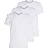 Calvin Klein Erkek S/S Crew Neck 3PK Gömlek White 3XL