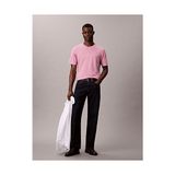 Calvin Klein Erkek Ss Easy Monogram Detaylı T-Shirt - Pembe - XL