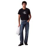 Calvin Klein Erkek SS Hero Monologo Tee 20s T-Shirts Dark Sapphire L