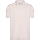 Calvin Klein Erkek Ss Open Collar Casual Pıque Polo T-Shirt LV04RF215 - Kırık Beyaz - XL