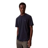 Calvin Klein Erkek SS SUPIMA CHEST EMB CREWNECK TEE T-Shirts Dark Sapphire L