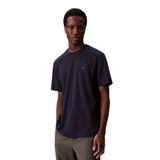 Calvin Klein Erkek SS SUPIMA CHEST EMB CREWNECK TEE T-Shirts Dark Sapphire S