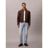 Calvin Klein Erkek Standart Straight Rams Jean Pantolon,Mavi 32 8719849505622
