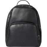 Calvin Klein Erkek Strap Round Backpack Lv04d3282g Sırt Çantası, Siyah (Siyah/Beyaz Dokuma)