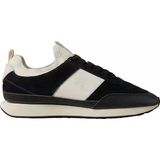 Calvin Klein Erkek Süet Yüzey Airfit Tabanlı Esnek Bilekli Monogram Logolu Siyah Sneaker HM0HM02305-0GN